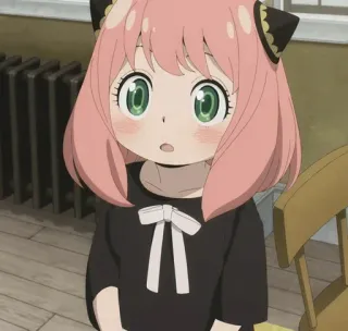 ▪️ 5c352dcd Anya Forger Spy x Family Anime, Kreskówka, Postać, Dziewczyna, Anya Forger, Spy x Family telegram sticker