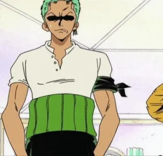 🪐 8b479fb6 Zoro One Piece Аниме, Ван Пис, Зоро, Ророноа Зоро, Мечник, Пират telegram sticker