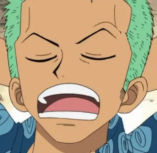 🪐 b707c7d4 Zoro One Piece Аниме, Ван Пис, Зоро, Персонаж, Манга telegram sticker