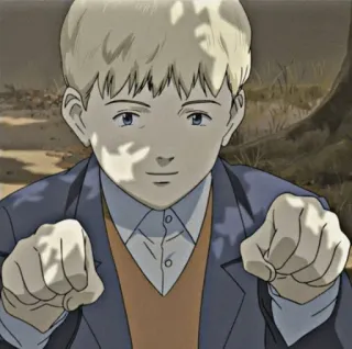 🌑 39ae26cf Johan Liebert Monster Anime, Postać, Potwór, Johan Liebert whatsapp sticker