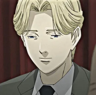 🌑 df825a40 Johan Liebert Monster Anime, Potwór, Johan Liebert, Złoczyńca, Blondyn, Uśmieszek, Psychologiczne whatsapp sticker