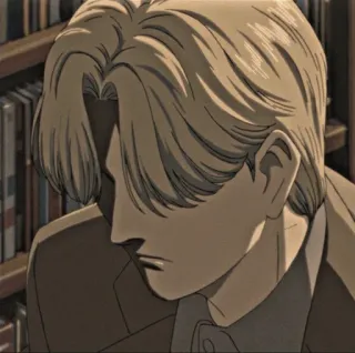 🌑 e17901ba Johan Liebert Monster Anime, Potwór, Johan Liebert, Złoczyńca, Postać, Psychologiczny whatsapp sticker