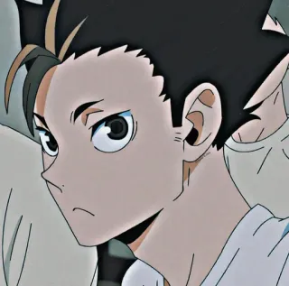 〽️ cc047118 Yu Nishinoya Haikyuu!! anime, haikyuu, yu nishinoya, nishinoya, volleyball, character, fanart telegram sticker