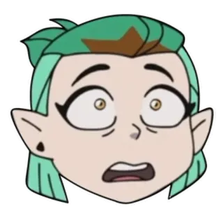 😱 3edd8eb2 Amity Blight The Owl House мультфильм, анимация, персонаж, Амити, Блайт, Дом совы telegram sticker