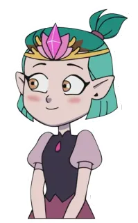 ☺️ 4283c389 Amity Blight The Owl House Мультфильм, Анимация, Эмити Блайт, Дом совы, Дисней, Персонаж telegram sticker