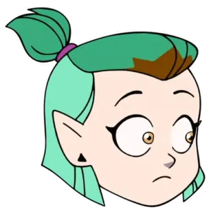 😮 5ba0baf3 Amity Blight The Owl House Мультфильм, Персонаж, The Owl House, Эмити Блайт telegram sticker