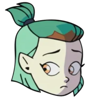 😟 8273485b Amity Blight The Owl House мультфильм, анимация, персонаж, телевидение, Амити Блайт, дом совы telegram sticker