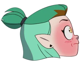 🔥 827ce3f0 Amity Blight The Owl House мультфильм, анимированный, персонаж, ведьма, девочка telegram sticker