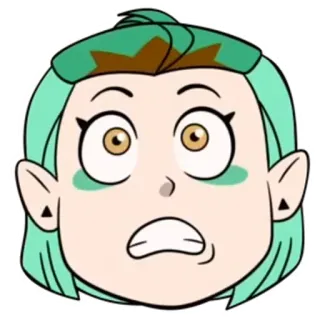 😦 be8d15db Amity Blight The Owl House Амити Блайт, Дом Совы, мультфильм, мультсериал, Дисней, персонаж telegram sticker