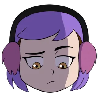 🧐 006bf5d3 Amity Blight The Owl House Kreskówka, Animacja, Postać, Sowi Dom, Amity Blight telegram sticker