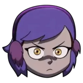 😠 29bdb72f Amity Blight The Owl House Kreskówka, Animacja, Wyraz, Zły, Postać, Amity Blight, The Owl House telegram sticker