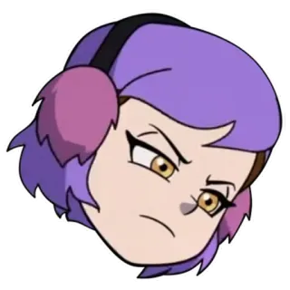 😠 3086ef00 Amity Blight The Owl House kreskówka, animacja, wiedźma, Amity Blight, The Owl House telegram sticker