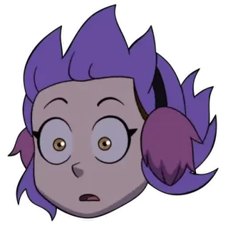 😮 43fcd87b Amity Blight The Owl House Amity Blight, The Owl House, kreskówka, Disney, animacja telegram sticker