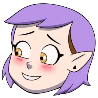 😊 6e1fc829 Amity Blight The Owl House Kreskówka, Anime, Postać, The Owl House, Amity Blight telegram sticker