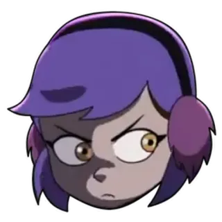 😠 a31db0dc Amity Blight The Owl House Amity Blight, The Owl House, kreskówka, postać, Disney telegram sticker