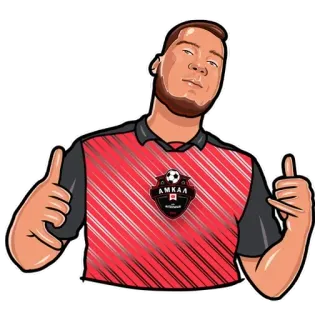 🤙 d0ea29ec AMKAA 足球, 美式足球, 中指, 冒犯, 男人, 运动, 手势 telegram sticker