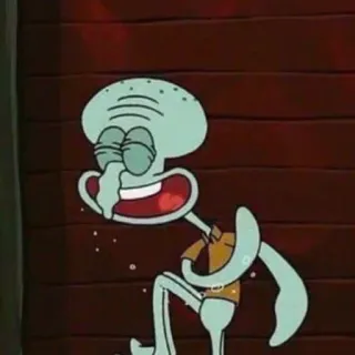 ➰ 83ffeb85 Squidward Spongebob Squarepants cartoon, squidward, spongebob, nickelodeon, character, funny, expression telegram sticker