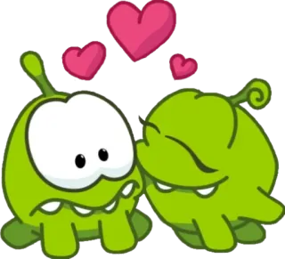 Om Nom whatsapp stickers