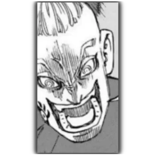 😮 c2a022b2 Anime, Manga, Khuôn mặt, Biểu cảm, Điên, Chân dung, Hoạt hình telegram sticker