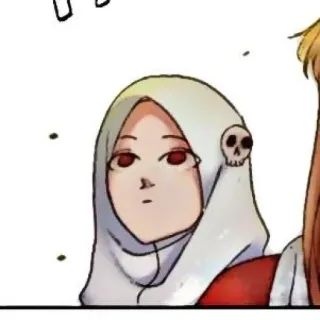 🌺 ffead943 イラスト, キャラクター, 頭蓋骨, ヘッドスカーフ telegram sticker