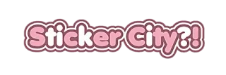 🏩 f7abbe9e Sticker City?! наклейки, город, розовый, милый telegram sticker