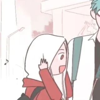 💬 2c99d34c 가운데 손가락, 불쾌한, 무례한, 만화, 후드티, 배낭 telegram sticker