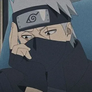 🦊 e4c0d794 Kakashi Hatake Naruto Anime, Kakashi, Naruto, Ninja, Personnage telegram sticker