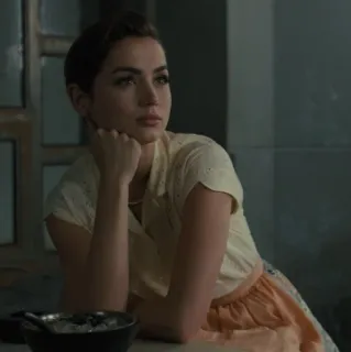 🎗 0f7b429e Ana de Armas actrice, portrait, femme, fille, célébrité telegram sticker