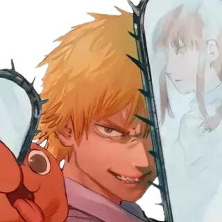 😒 be6dec47 Denji Chainsaw Man anime, manga, chainsaw man, denji telegram sticker