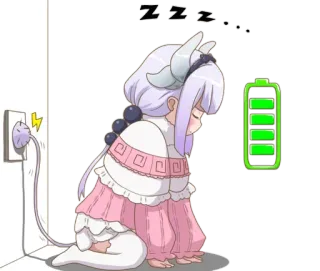 Kanna Chan FanBox @Anak_kucing_stiker telegram stickers