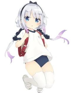 😳 c05bb784 Anime, Dziewczyna, Mundur szkolny, Kawaii, Słodkie telegram sticker