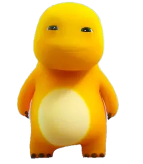 😀 738e57f6 gelb, Cartoon, niedlich, Figur telegram sticker