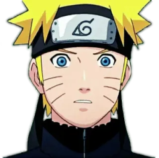 😐 53f8eca5 Naruto Uzumaki Naruto anime, naruto, uzumaki, ninja, manga, cartoon telegram sticker