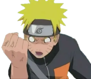 😤 9fca12d0 Naruto anime, manga, naruto, cartoon, angry, anime character telegram sticker