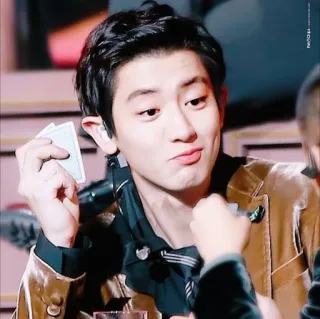 🤔 d6c69178 Chanyeol чханёль, kpop, exo, айдол, певец, актер telegram sticker