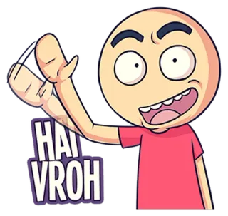 ✋ 33555b09 HAI VROH telegram sticker