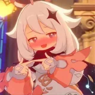 🧃 51c98d1d Paimon Genshin Impact 动漫, 原神, 派蒙, 游戏, 可爱, 角色 telegram sticker