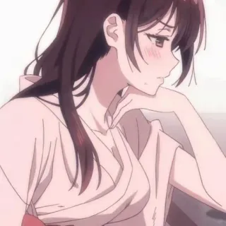 🧃 f81a6674 动漫女孩, 卡通, 悲伤, 动漫, 女孩 telegram sticker