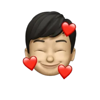🫁 b6f284d8 Memoji, Corazones, Amor, Emoji whatsapp sticker