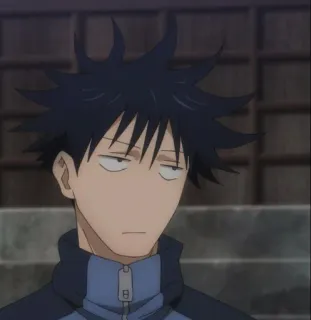 🤨 6dc9b8a4 Megumi Fushiguro Jujutsu Kaisen anime, manga, Megumi Fushiguro, Jujutsu Kaisen, character, sorcerer telegram sticker