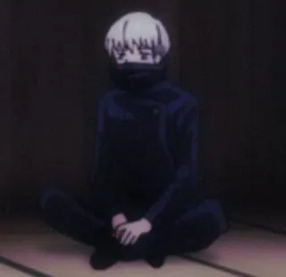 😐 c2e2190b Satoru Gojo Jujutsu Kaisen anime, jujutsu kaisen, satoru gojo, gojo, character, anime character telegram sticker