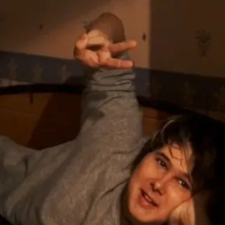 👋 533edde5 orang, pria, gestur, potret, pakaian kasual telegram sticker