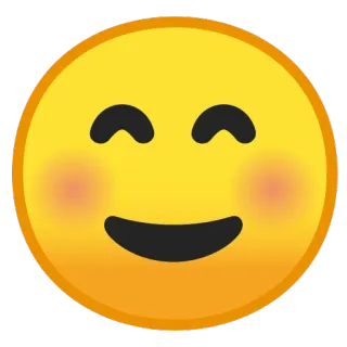 ☺️ 63dc9d62 表情符号, 开心, 微笑, 脸红, 快乐 telegram sticker