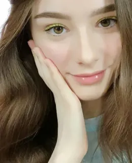 ⭐ 20d635ec 여자, 인물사진, 얼굴, 사람, 소녀, 미인, 미소 telegram sticker