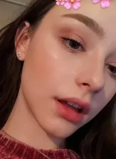 ⭐ 343679d6 여자, 인물사진, 미, 얼굴, 소녀 telegram sticker