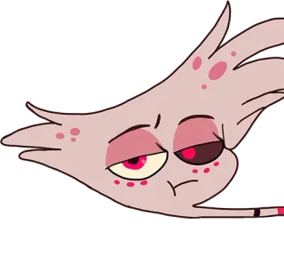 👀 b364261d Angel Dust Hazbin Hotel 卡通, 动漫, 角色, 恶魔, Hazbin Hotel telegram sticker