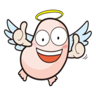 Ангел-Демон Боб @StikerDi whatsapp stickers