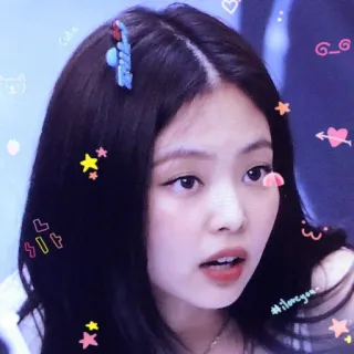 😪 a77a1606 Cute かわいい, カワイイ, ヘアクリップ, 星, ハート, 猫 telegram sticker