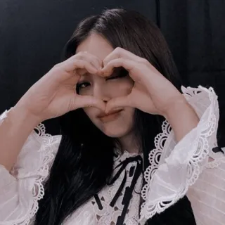 🥰 ec0040b7 ハート, 愛, 人, 女性, かわいい, ウィンク telegram sticker