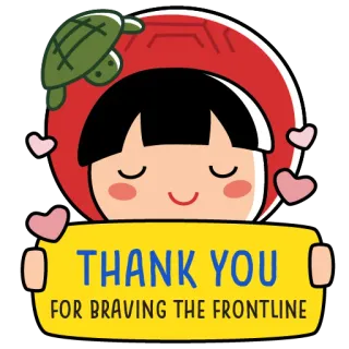 Ang Ku Kueh Girl - Fighting telegram stickers